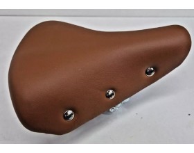 Vintage style Retro Sprung Comfort Saddle Tan / Light Brown 